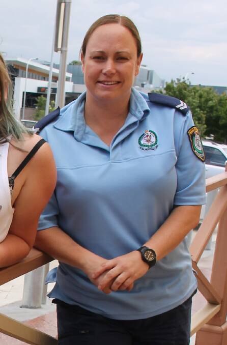 NSW Police youth case manager Sarah Bancroft.