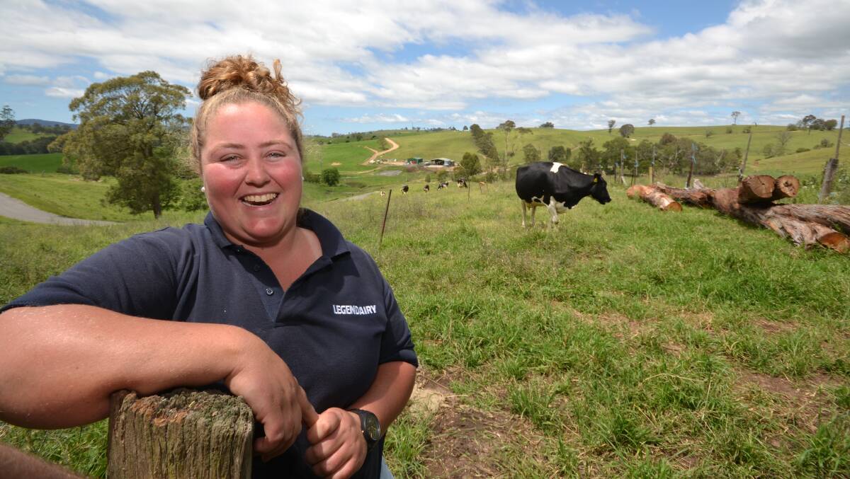 SHORT COURSE: Brogo dairy farmer Jessica Pearce says more hands on local farms are always welcome.
