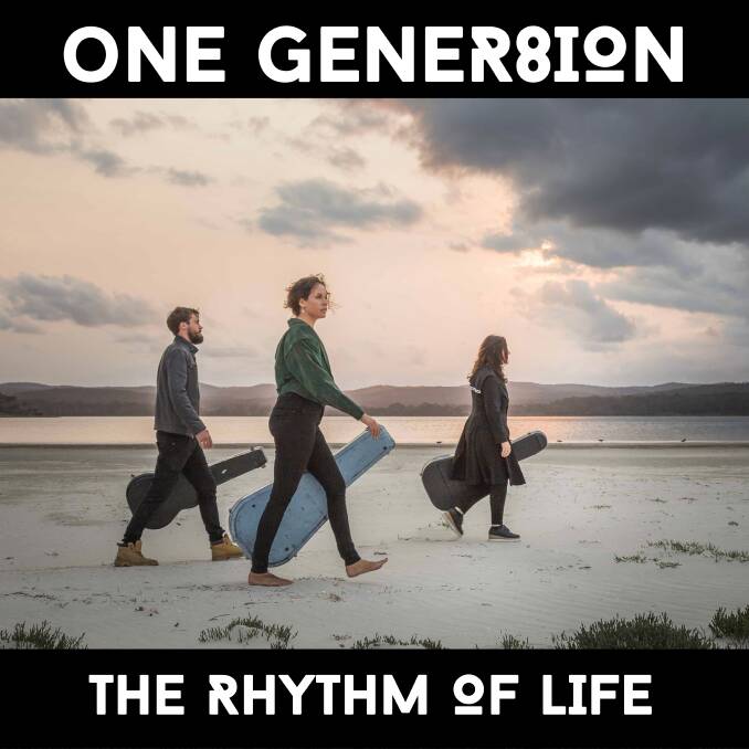The debut release by Far South Coast band One Gener8ion is being launched Friday, August 13 in Bega.