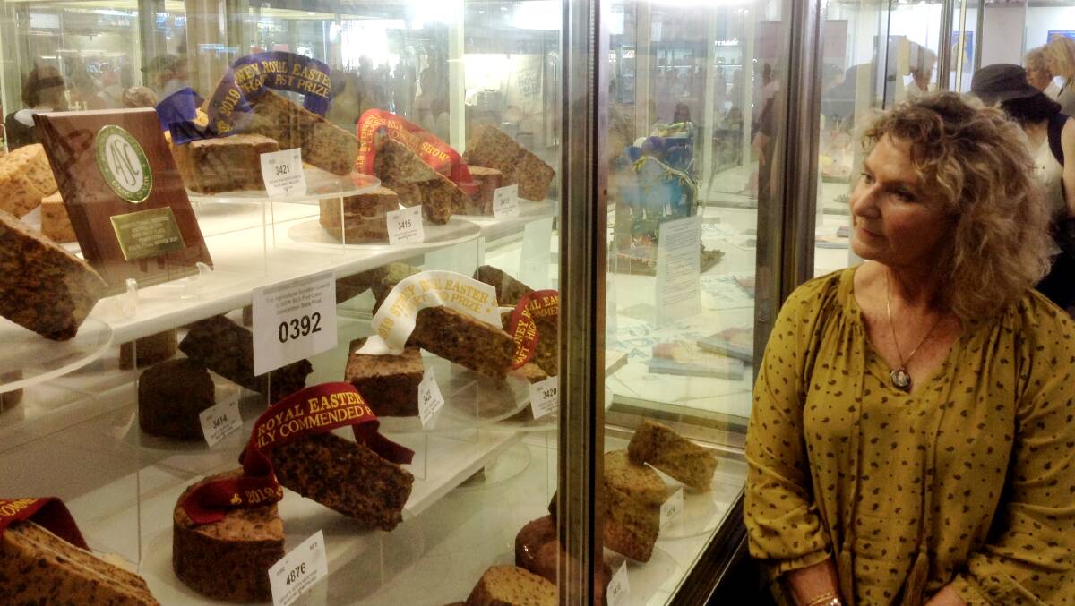 RICH PRIZE: Tanja's Nelleke Gorton says winning the Sydney Royal blue ribbon for her rich fruit cake is "the pinnacle".