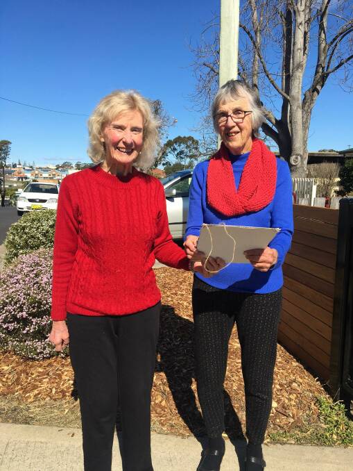 Leone Fairweather and Margaret Sheaves have been circulating a petition in Eden calling for immediate attention to hazard reduction of heavily vegetated areas close to town.