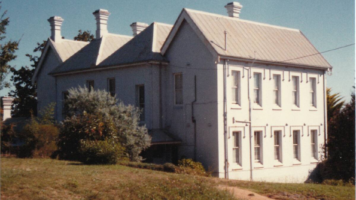 Len moved his family into  Bega in a house under the bank near the Bega Convent (pictured).