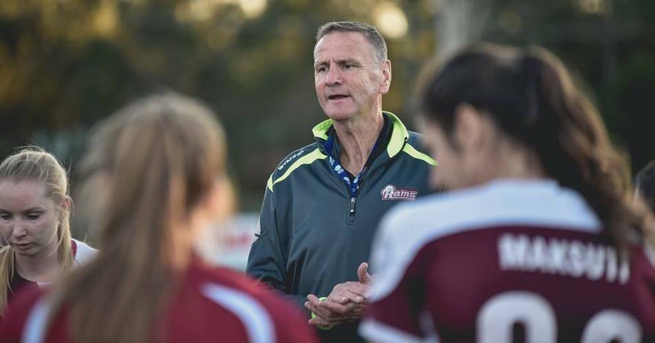 Norm Boardman, who was last in charge of Macarthur Rams Women's FC, will return to Southern Branch FC in 2021. Photo: FNSW