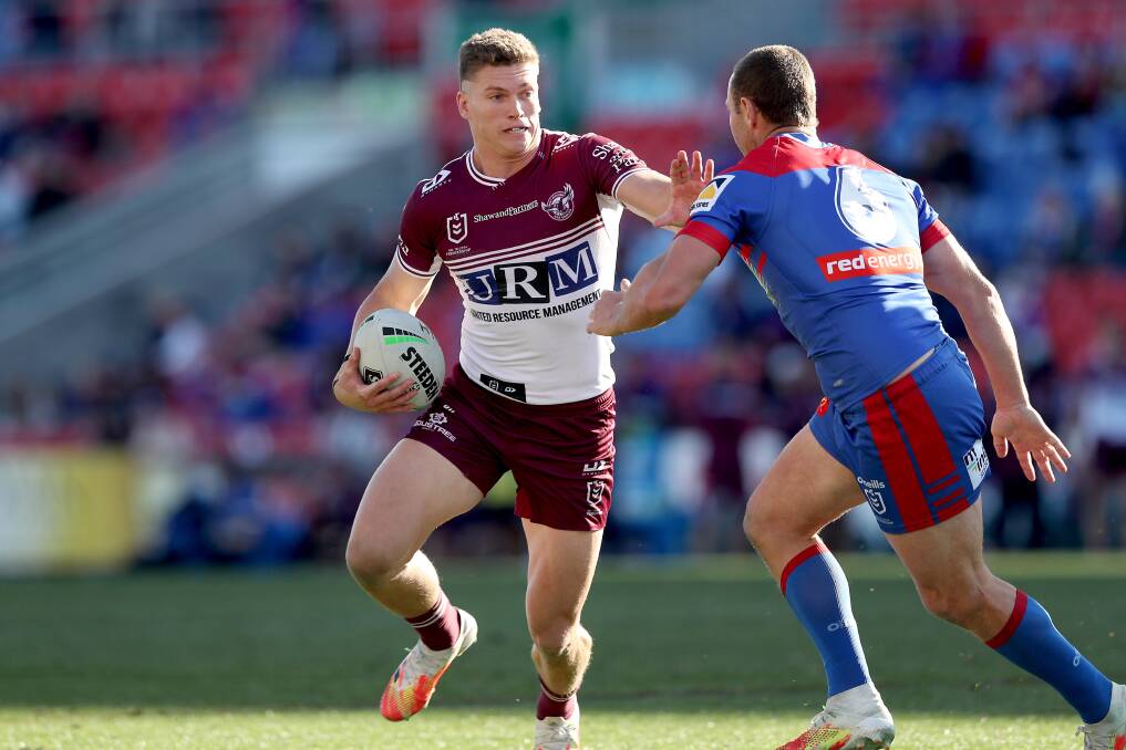 Gerringong's Reuben Garrick will return to the Sea Eagles line-up this Sunday. Photo: Shane Myers/NRL Imagery