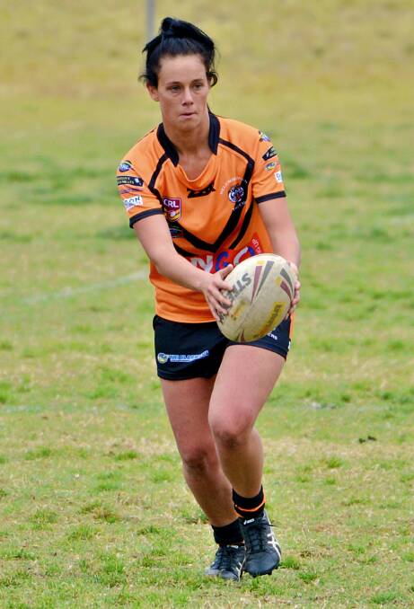 Talia Atfield playing for Helensburgh. Photo: GREG RIGBY