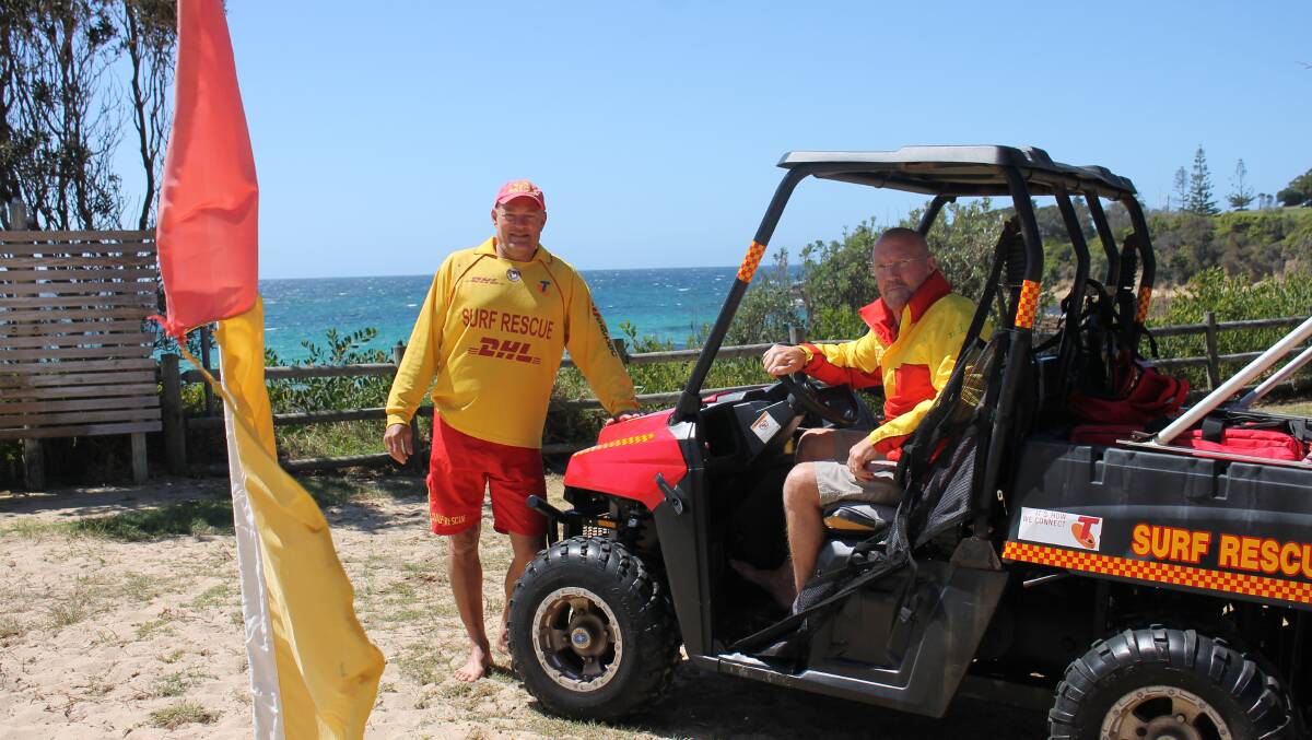 Bermagui SLSC members will be at the Ocean Lake Extravaganza on Sunday. Photo: Alana Beitz