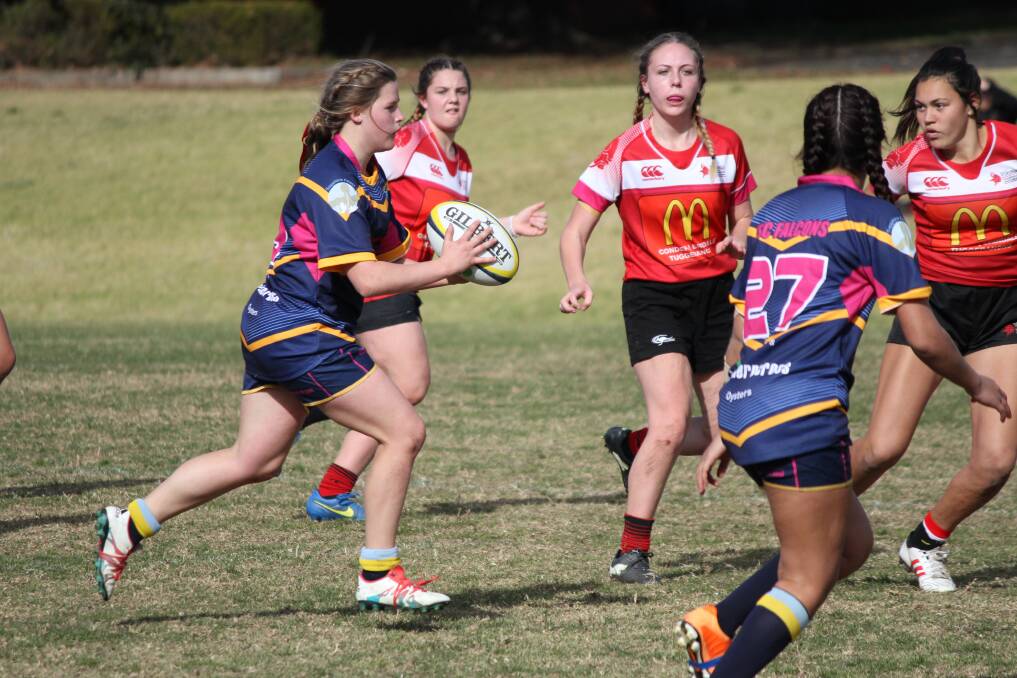 The Far South Coast Falcons have three teams in the competition, under-15 and 17 girls and under-18 boys.