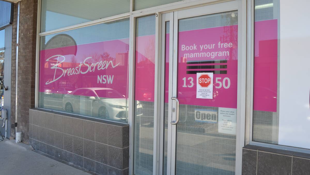 BreastScreen has reopened services at Bega and Moruya with more locations to follow. Image: Grace Crivellaro.