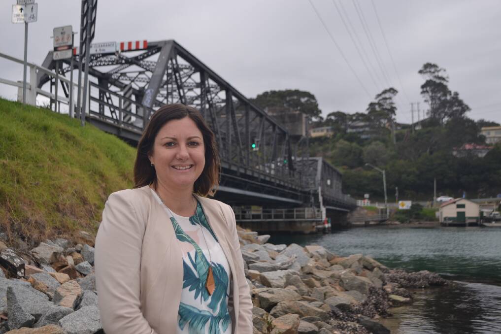 BOTTLENECK: Eden-Monaro Labor candidate Kristy McBain has called for a $5 million study of the Narooma Bridge. 