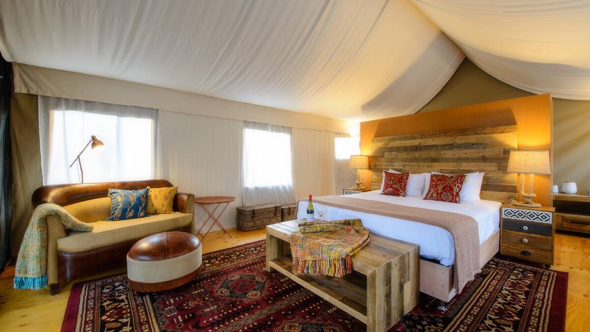 Truffle Lodge … luxurious glamping accommodation beside the Derwent.