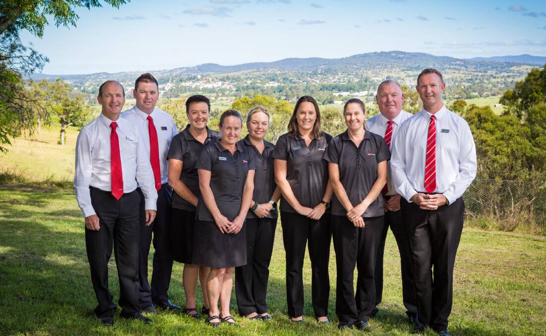 The top team: “We at LJ Hooker Bega believe our local knowledge, understanding of the local market, including what improvements to your property will enhance your position, is our forte,” licensee Simon Owens said.