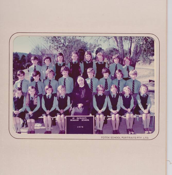 1975 class: The Sisters of Charity had laid the foundation of St Patrick’s School, which originated from the school first established by John Mangan.