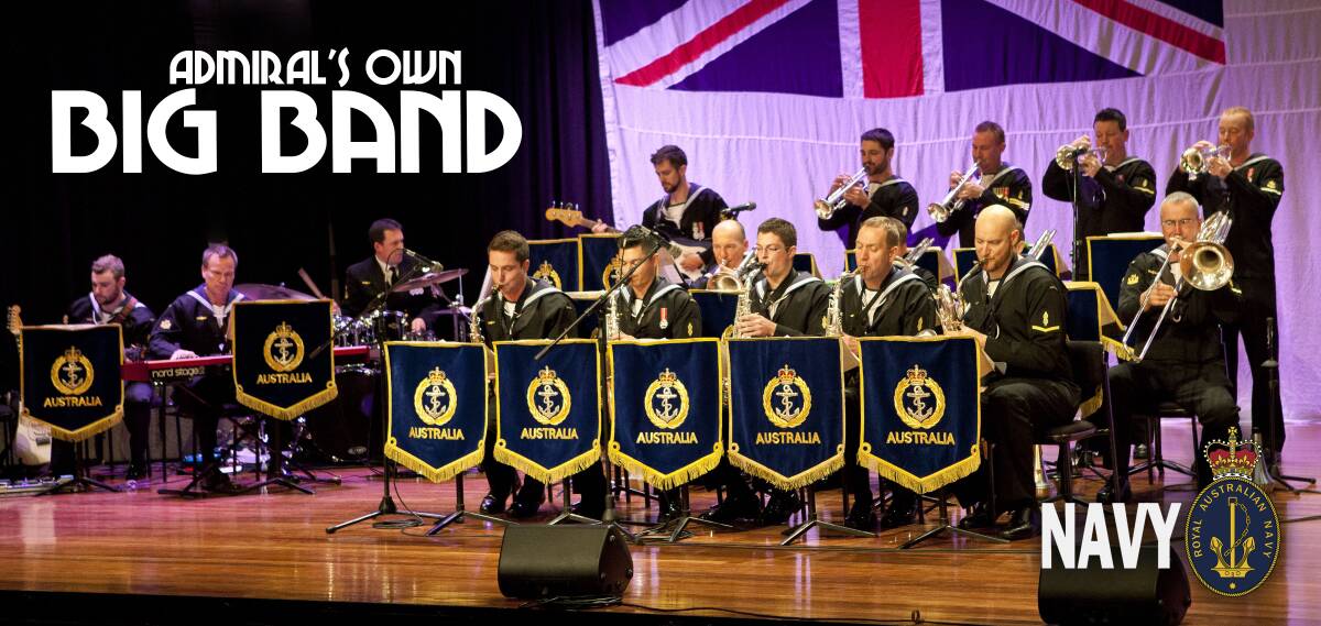 BRASS CLASS: The Admiral's Own Big Band will be performing at the Merimbula Jazz Festival.