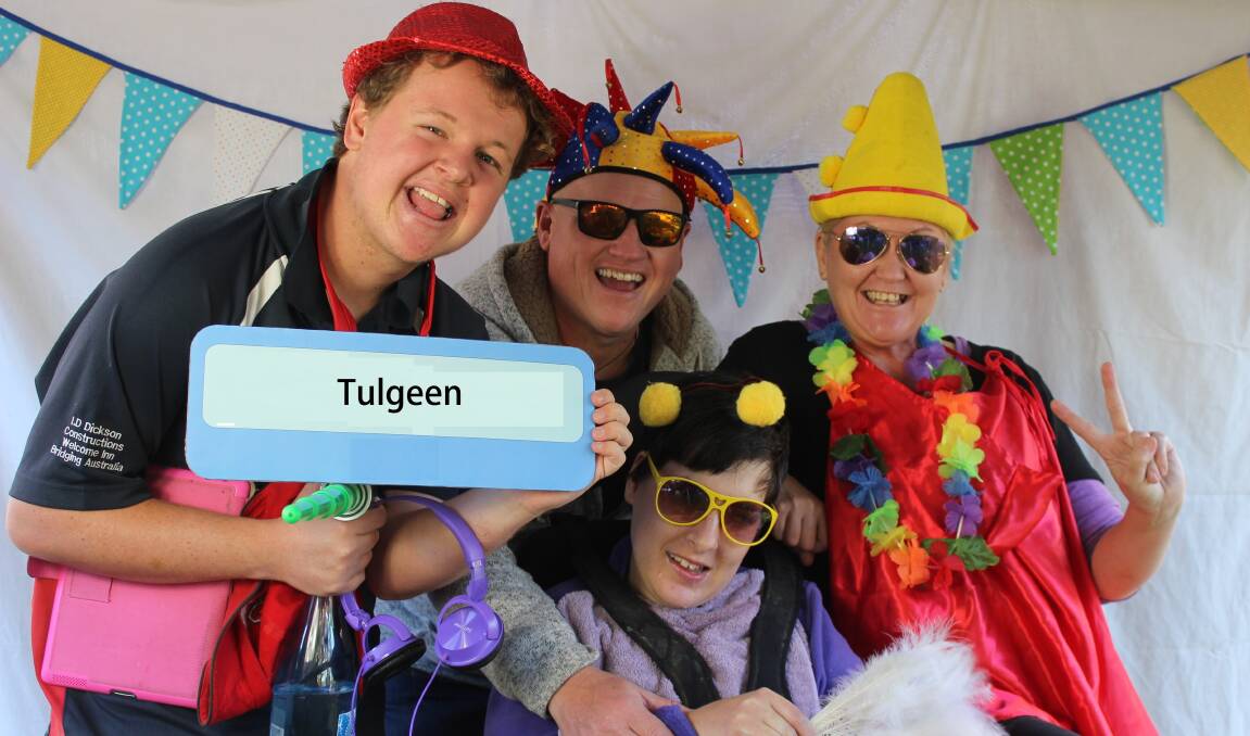 LOTS OF LAUGHTER: Tulgeen clients have a great time out in the community. Photo: Bega Mainly Music