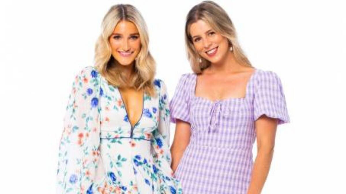 Lily and Ashleigh were raised in Horsham and are now seeking love with The Bachelor. Photo: suppplied