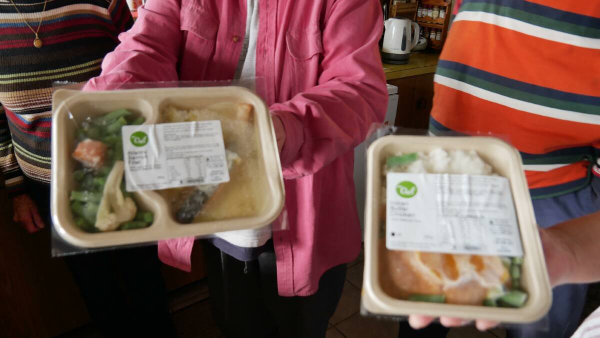 Bega Valley Meals on Wheels now uses recyclable packaging for its home-delivered meals. September 2022. Picture by Ellouise Bailey