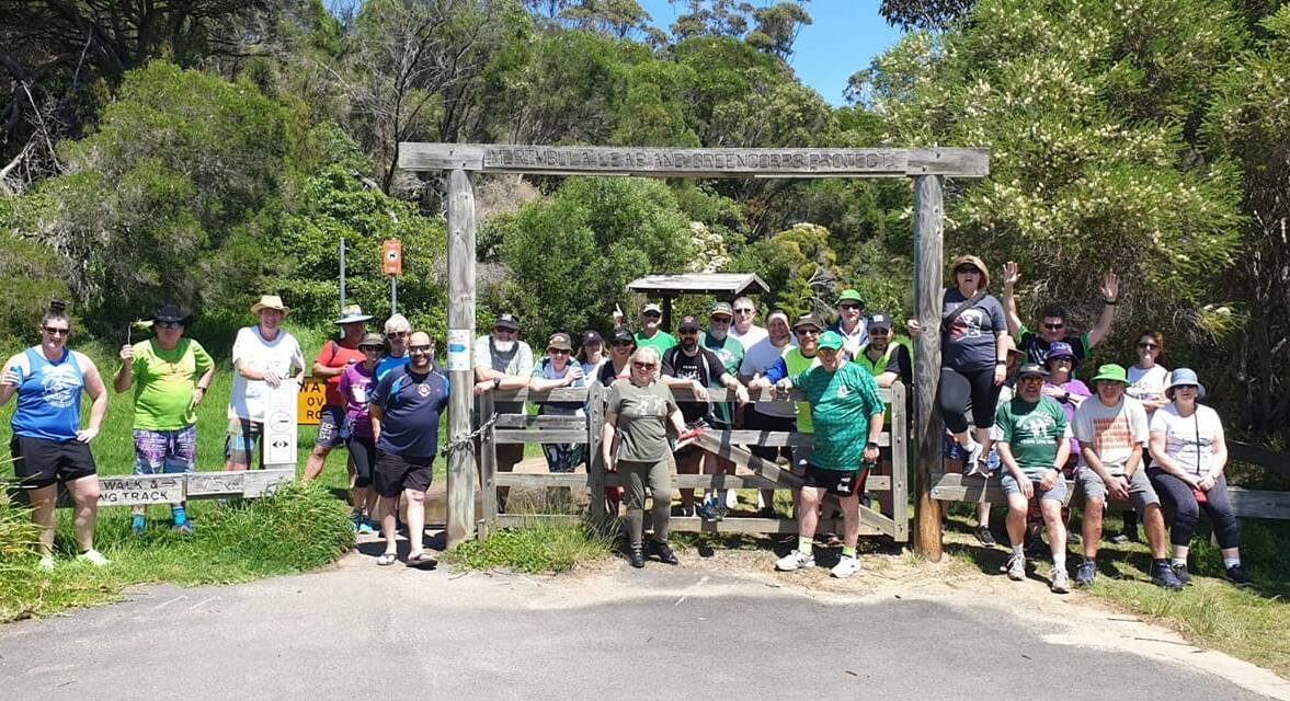 Sapphire Coast Hash House Harriers first outing was in November last year with visitors from Cooma, Canberra and Sydney.