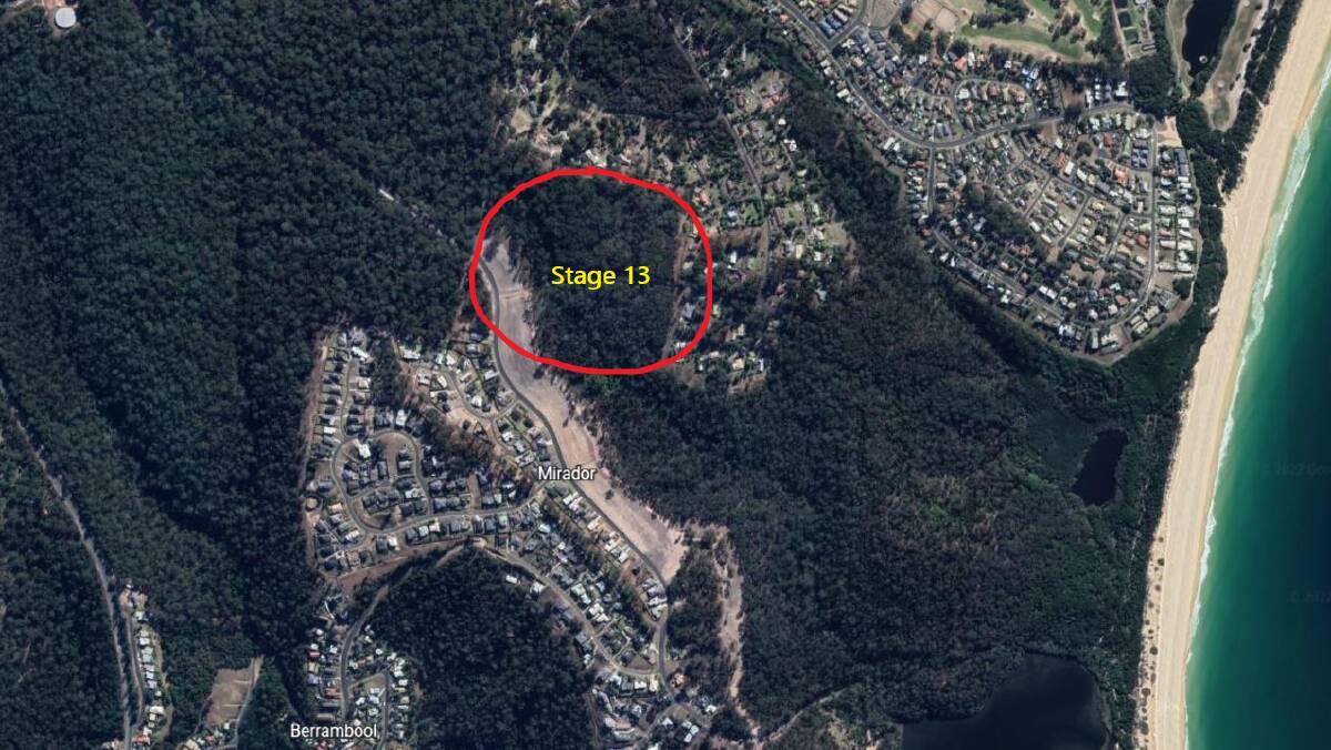 Mirador's stage 13 development. Photo: Google Maps 
