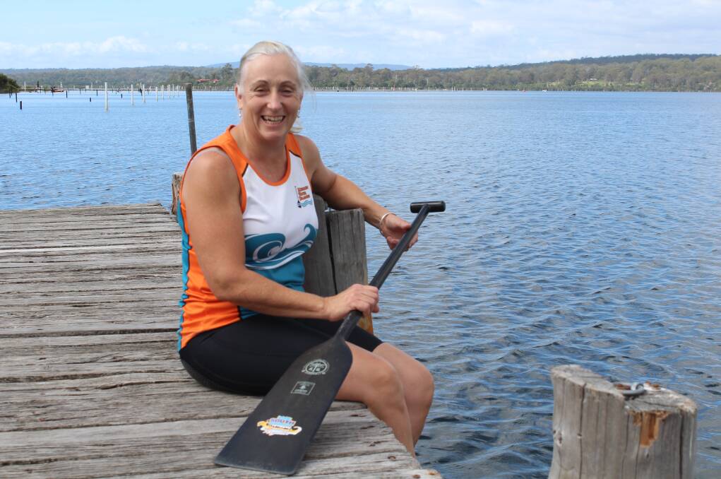Dragon boat paddler Gillian McCallum of Bald Hills, who has been selected to represent Australia.