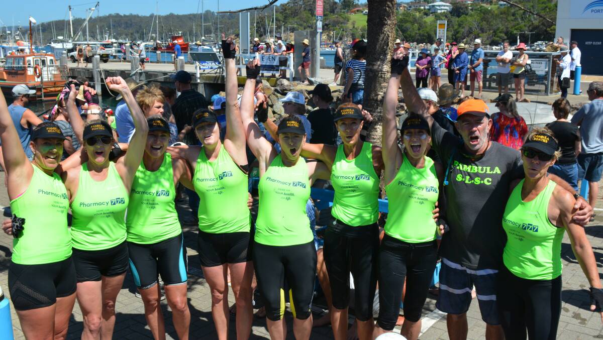 The previous Pambula Women's Masters team. 