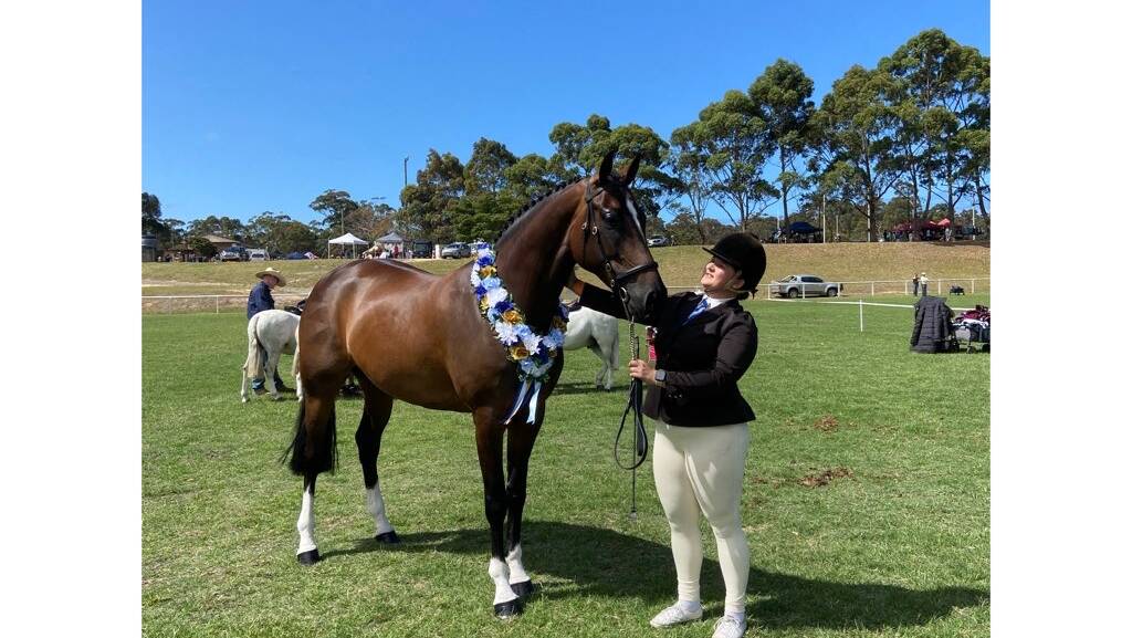 Tayla Wilson delighted with her success with Dazzling Diamond.