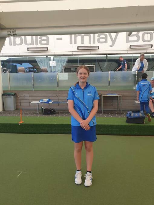 Reese Finn-Young who will represent NSW in the U18s in Brisbane. 
