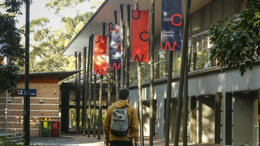 Continued uncertainty: Session will resume next week at UOW, which is facing ongoing financial challenges due to the COVID-19 pandemic. Picture: Anna Warr.
