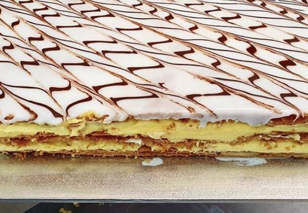 Bermagui's Cream Patisserie makes their vanilla slices fresh every day. Picture: Supplied