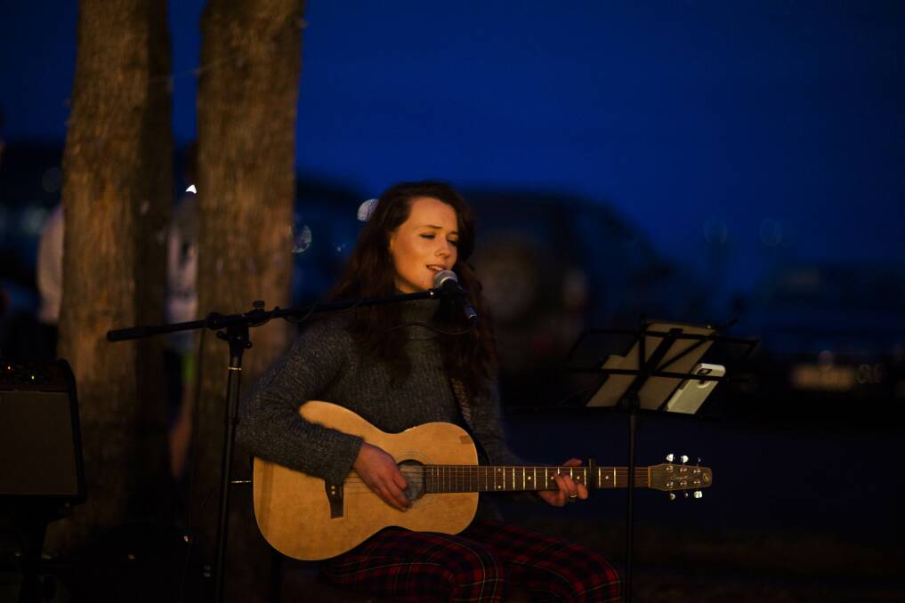 Erin McMahon added to the relaxed atmosphere. Photo: Rachel Mounsey