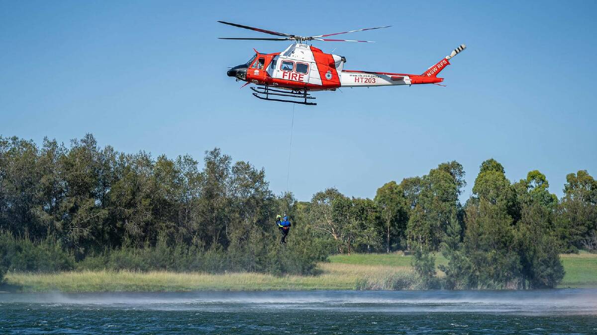The Aerial Firefighting Conference at Dubbo Rural Fire Service Training Centre will see delegates share best practice techniques to fight fires from the air. Picture supplied by NSW RFS