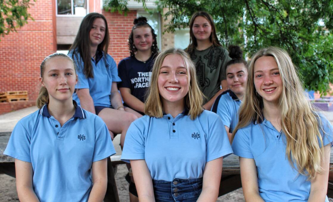 RELIVING FAVOURITE MEMORIES: Year 10 students from Bega High that recently visited Vietnam and Cambodia are Meabh Perry-Britton, Mia Boyce, Christabella Herbert-Smith, Brydie Condran, Jorja Moore, Holly Christison and Stephanie Burke. 