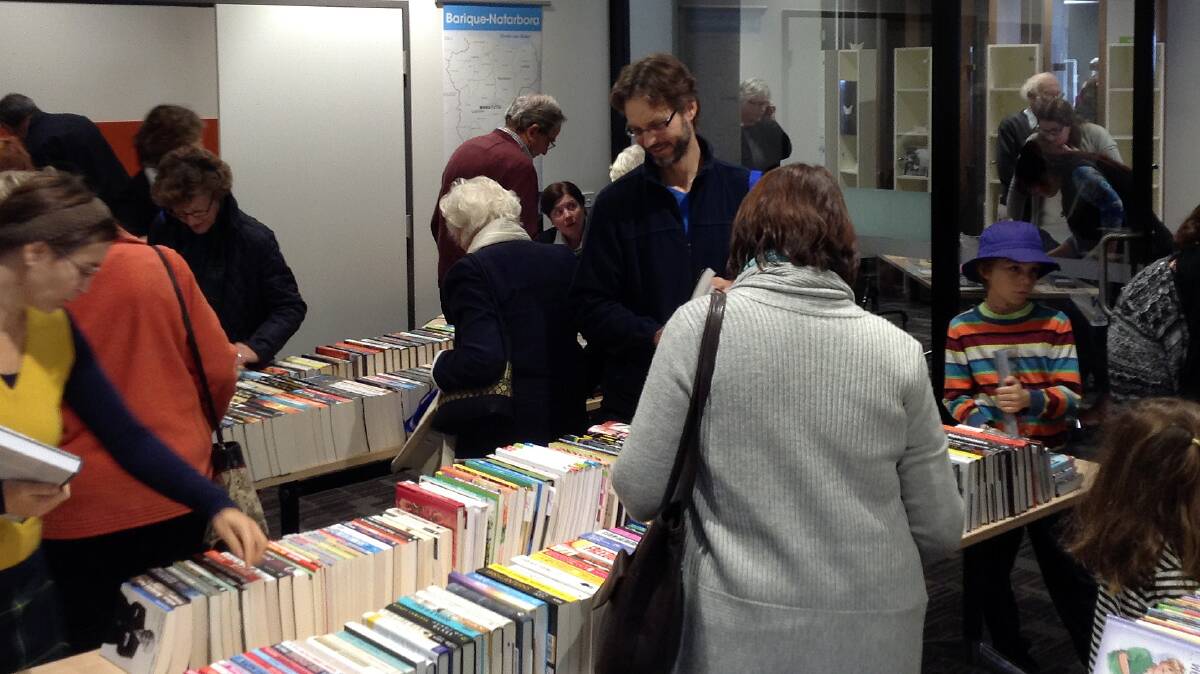 BOOK LOVERS: Previous book buying events at the Bermagui and Tura Marrang Libraries have proven very popular.