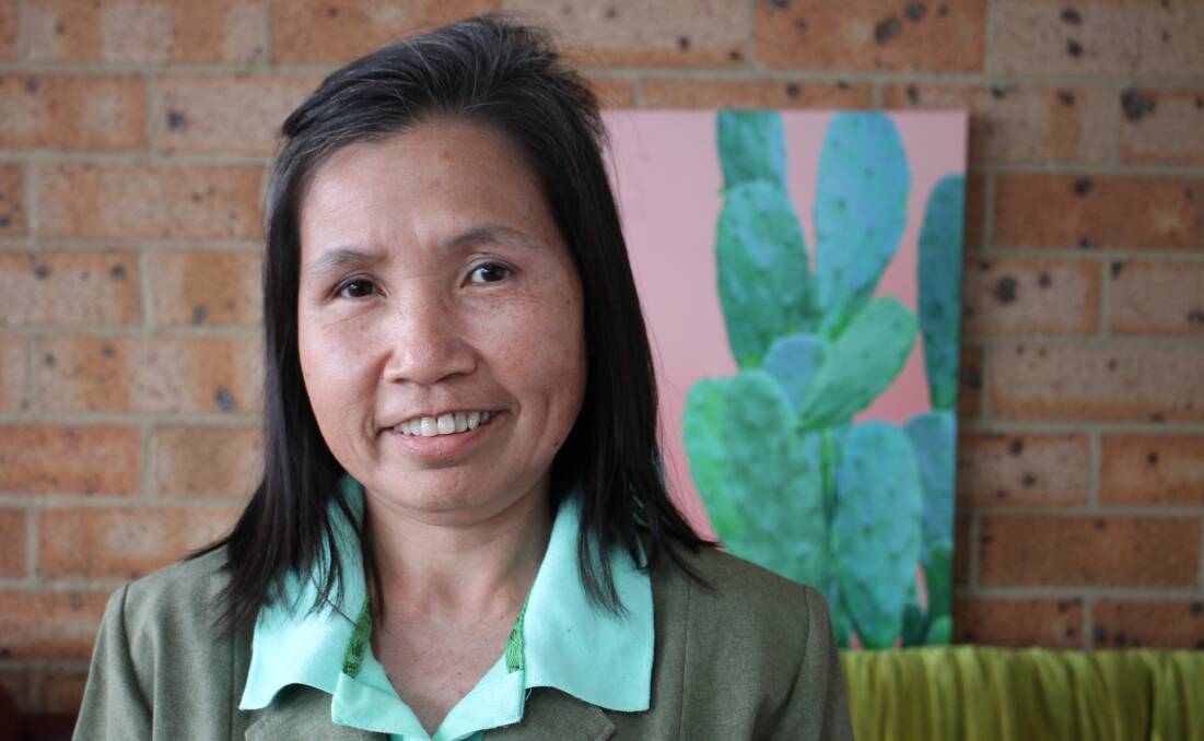 FACES OF MIGRANTS: Noi McCallum has moved to Quaama from Thailand. 