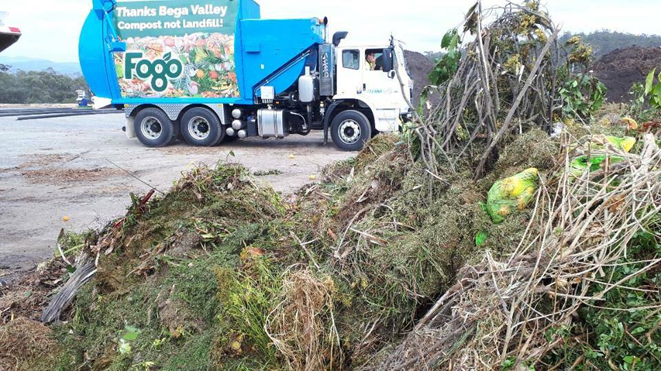 WASTE ISSUE: While a resident has said they want to cancel their green bin service, council has said the service benefits the community as a whole. Picture: Bega Valley Waste & Recycling Facebook page 