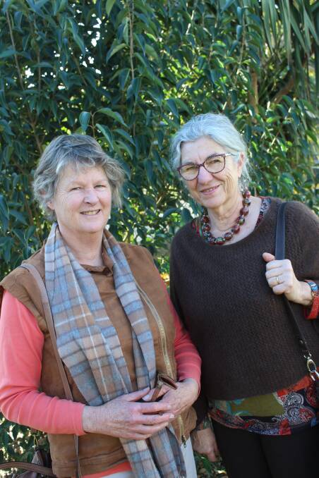 GARDENS' HEALING POWER: Tathra's Pip Marshman and Christine Hamilton are encouraging people to come to their town's Garden Recovery Forum and open gardens day this month. 