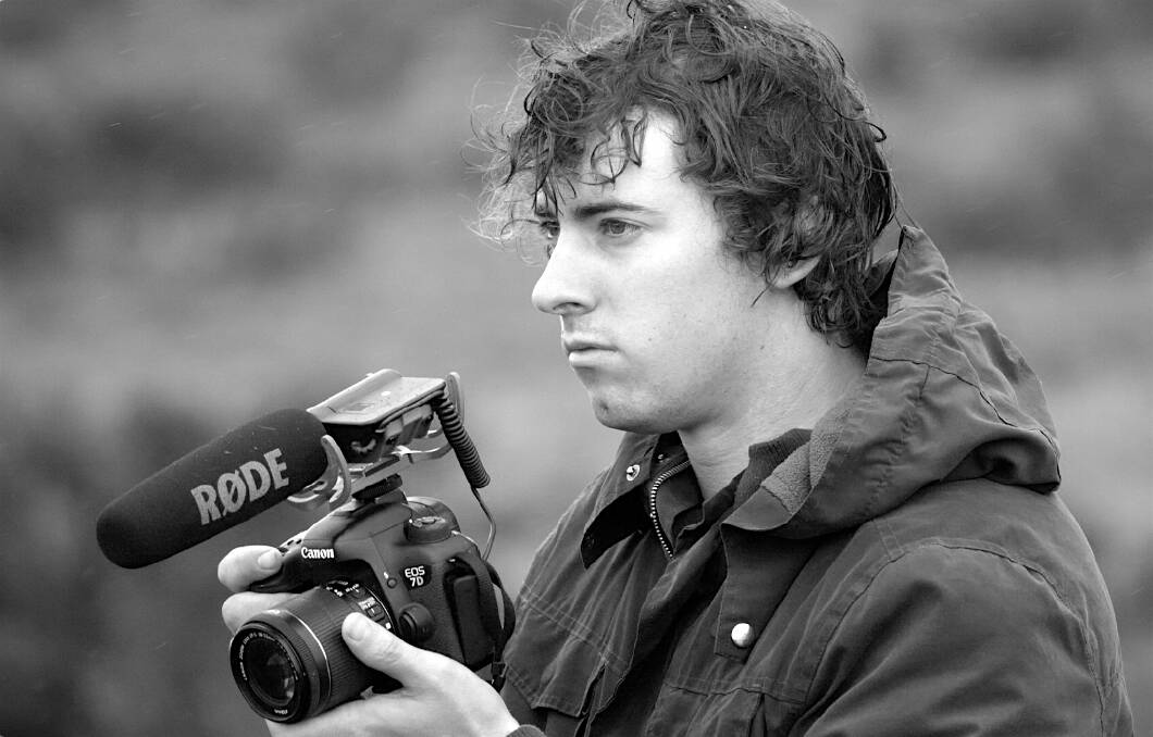 Harrison Warne is the film maker of Underfrog, which will premier as part of the REGENERATE film festival. 