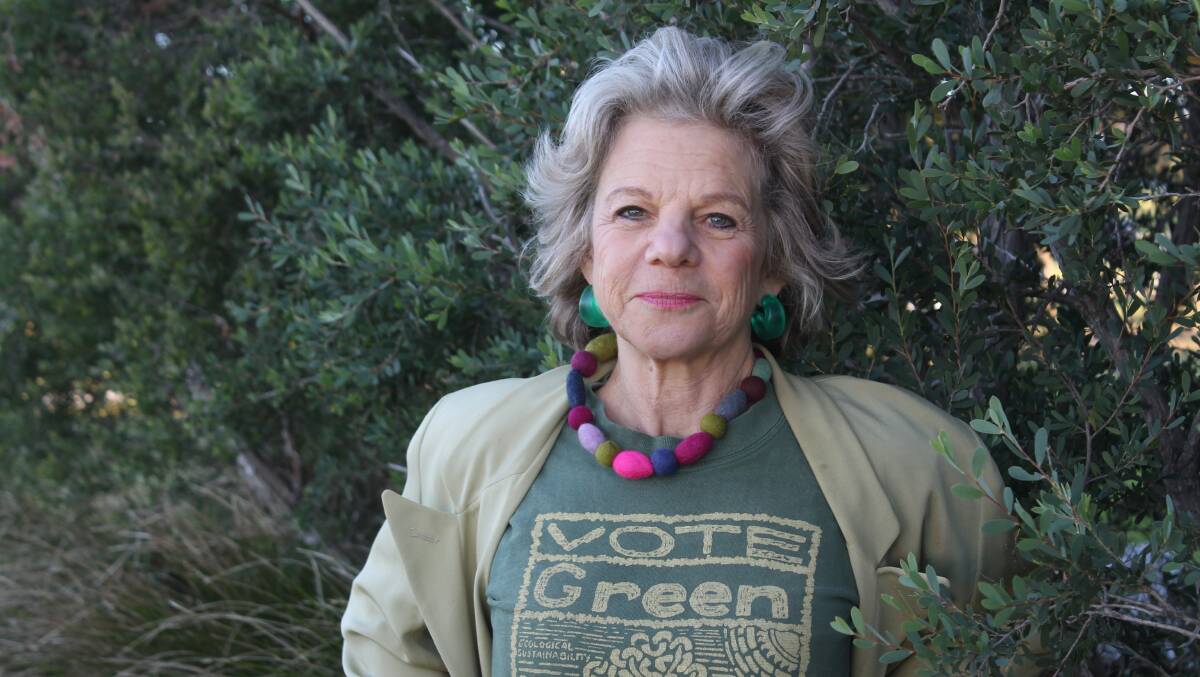 CLIMATE CRISIS: The Greens' candidate for Eden-Monaro Cathy Griff also sits as a Greens councillor on Bega Valley Shire Council. 