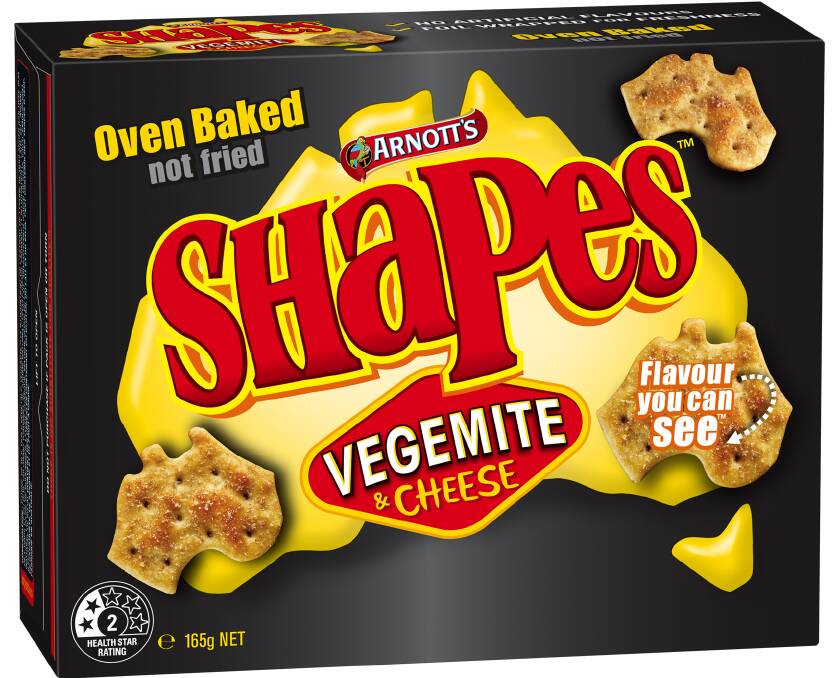 Snack lovers take note: Shapes Vegemite and Cheese flavour launched