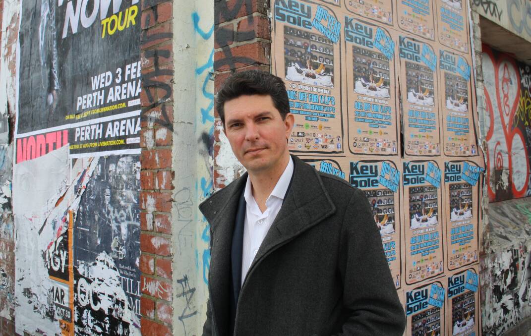 Scott Ludlam, former co-deputy leader of the Australian Greens and senator for WA, will speak at the Festival of Daring Possibilities. Picture: Giovanni Torre/Fairfax Media