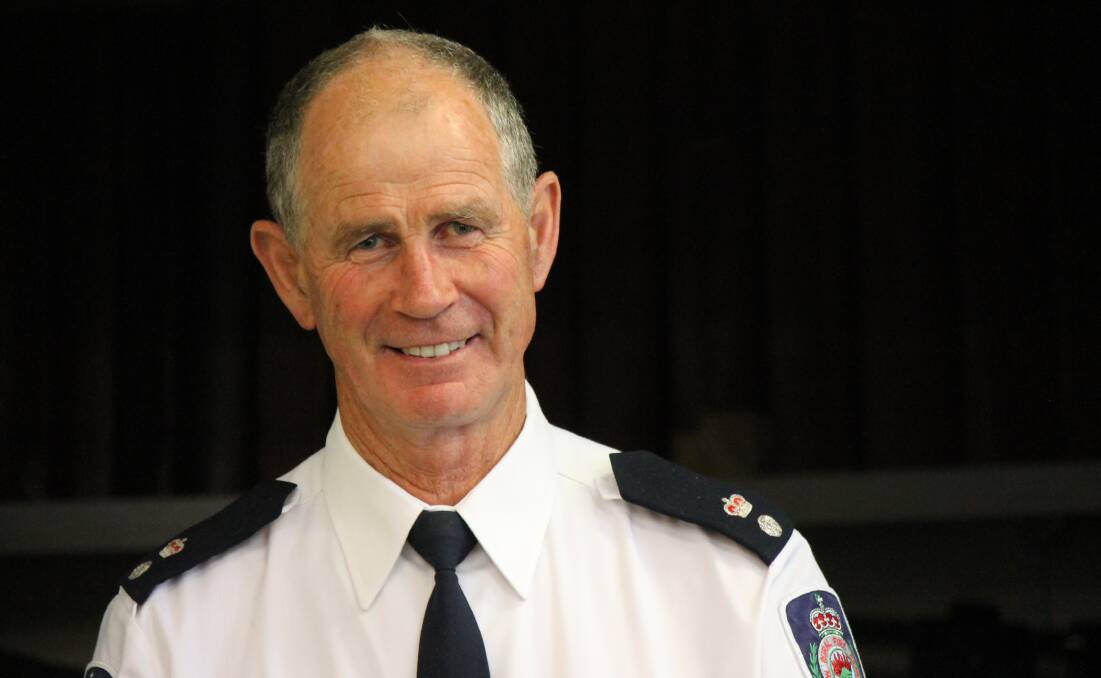 COMMITMENT: John Cullen of Bemboka has been awarded an Australian Fire Service Medal as part of the 2017 Australia Day honours.