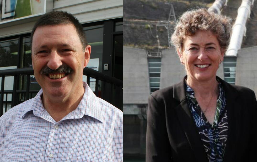 MAJOR PARTIES: Mike Kelly and Fiona Kotvojs ran for the Eden-Monaro in the recent federal election. 