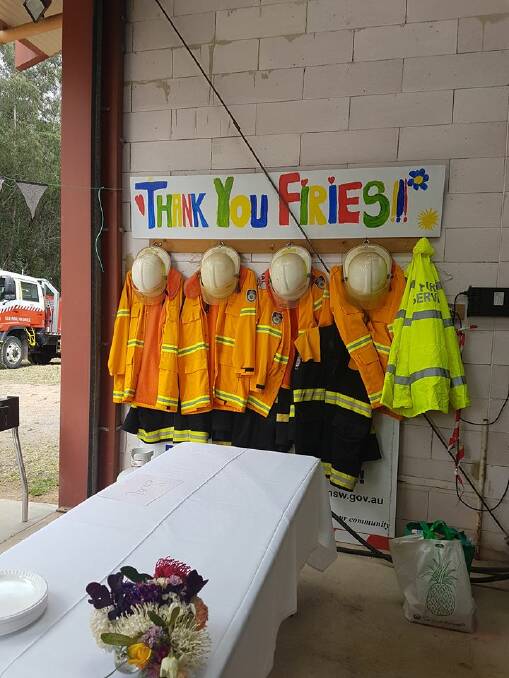Firies thanked for hard work