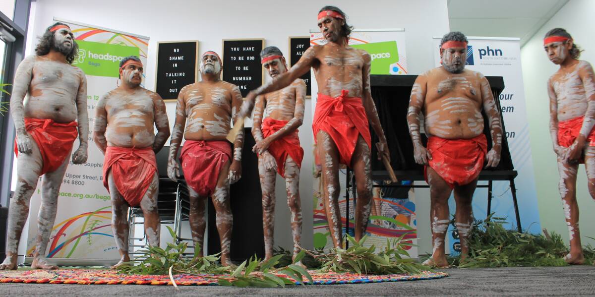 The Gulaga Dancers perform at the opening. 