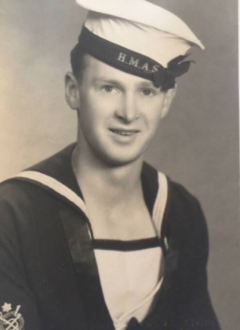YOUNGER YEARS: Paul Windle, during his days as an able seaman with the Australian navy. 