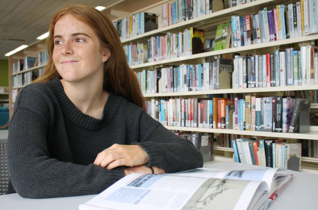 HIGH ACHIEVER: Judith Browne plans to have a gap year before hopefully starting a Vet Science degree at university in Sydney. 
