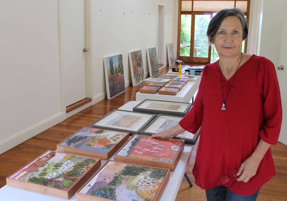 HARSH WEATHER: Deb Johansen will be joining two other artists for the exhibition Red Rain: One Month at Fowlers Gap. 