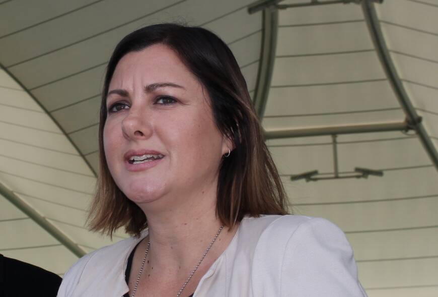 Labor's candidate for Eden-Monaro Kristy McBain.