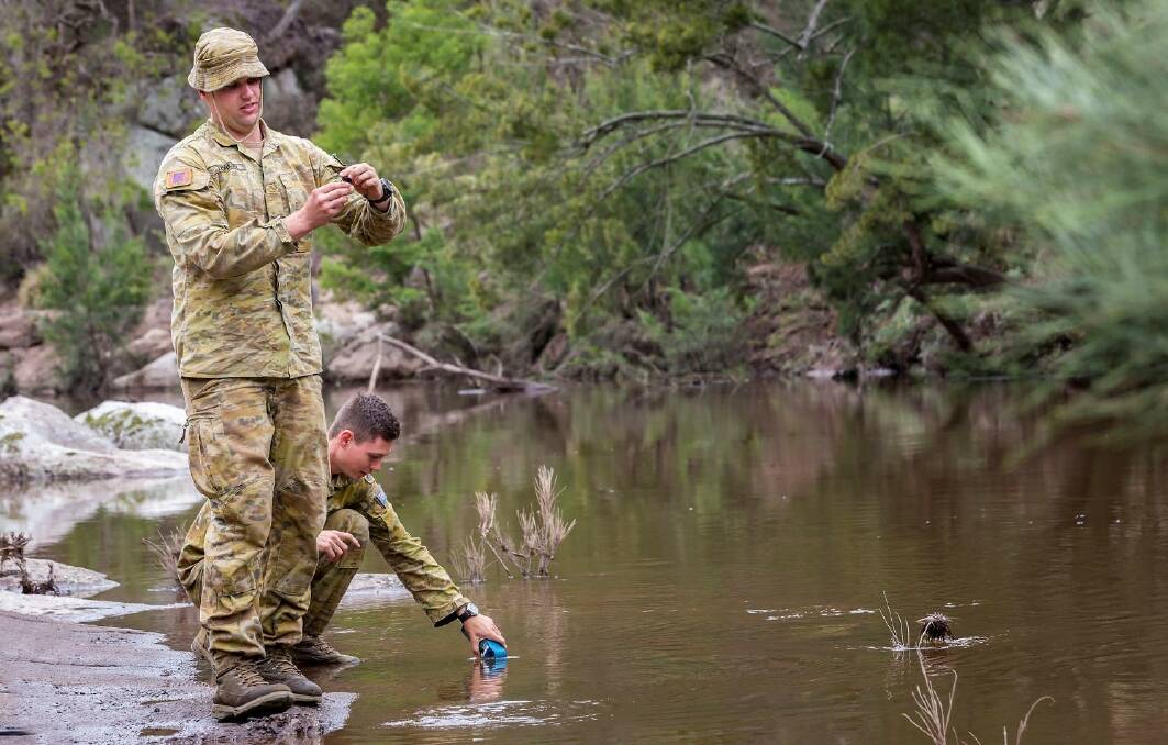 Bega council said Australian Defence Force water treatment will stay in place treating water for Brogo-Bermagui customers for another two weeks.