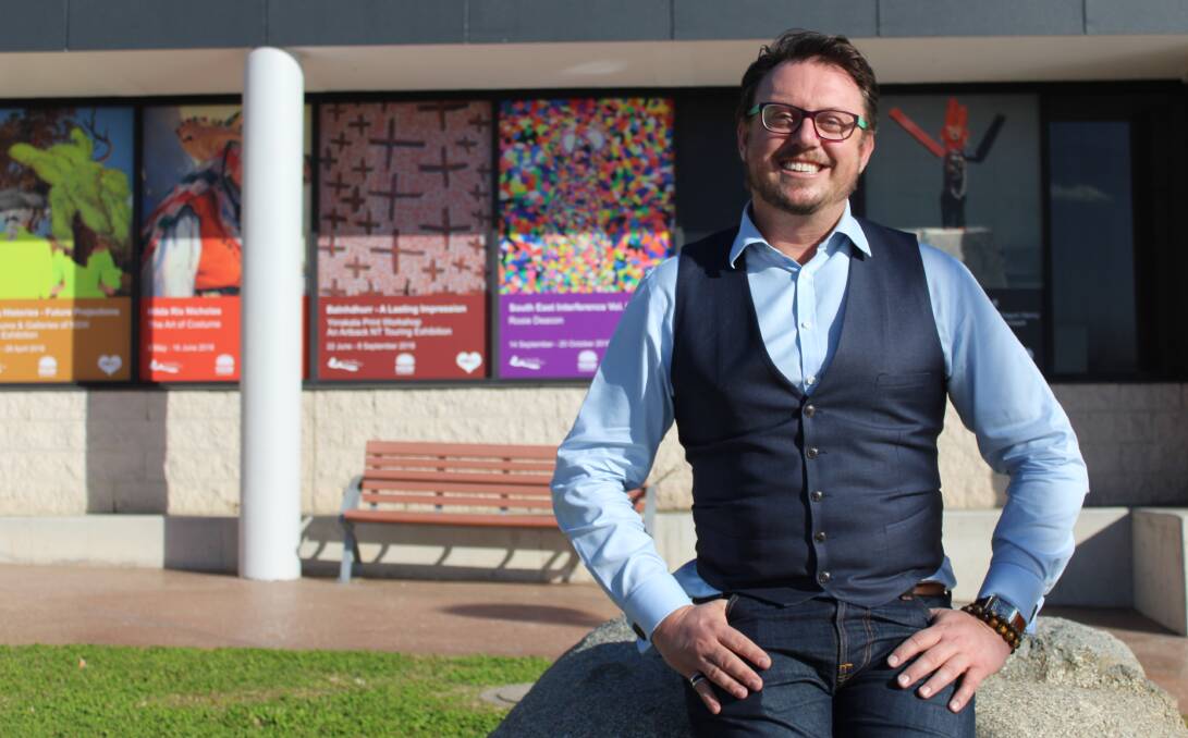 HEADING OVERSEAS: Iain Dawson is the recipient of the NSW government’s Fellowship Program, which is a Create NSW funding program administered by Museums and Galleries NSW on behalf of the government.