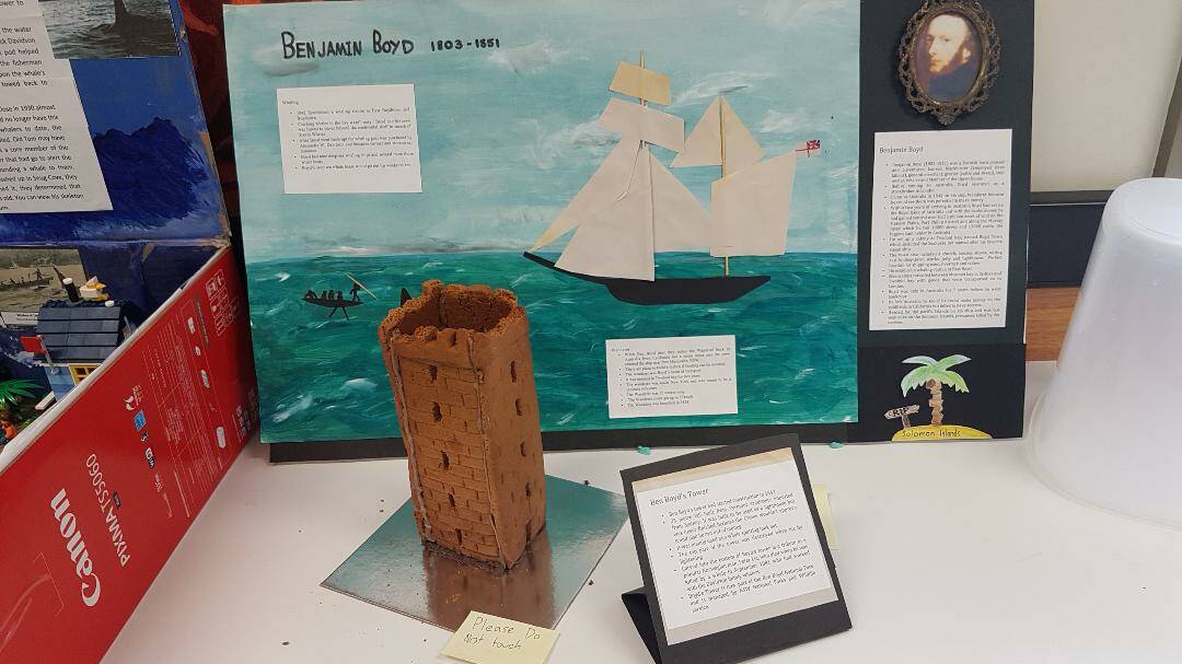 Year 7 students from Lumen Christi Catholic College embraced the 101 Bega Shire Heritage Objects concept in a school project. 